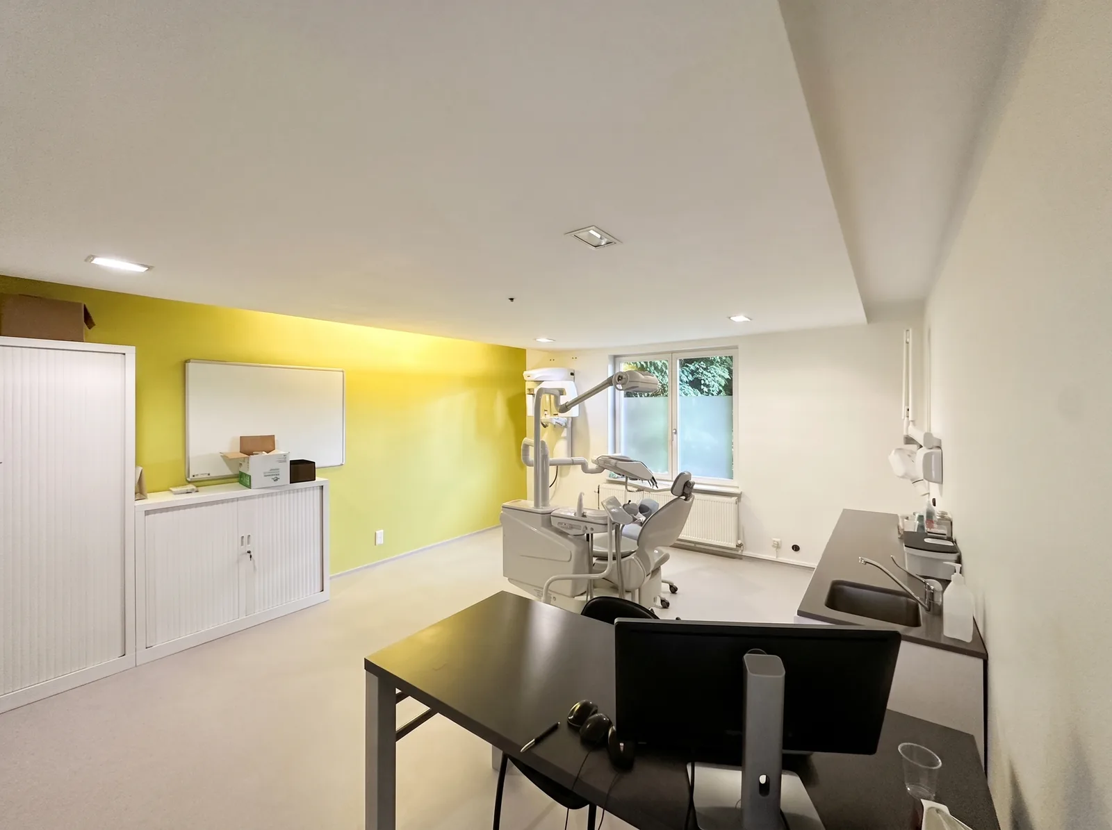 Deuxième salle de soins du cabinet de Laeken, avenue Mutsaard